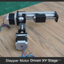 FUYU brand 100 to 1000mm stroke xy motorized table for industrial robot arm